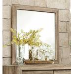  Beechnut Panel Mirror - Light Elm